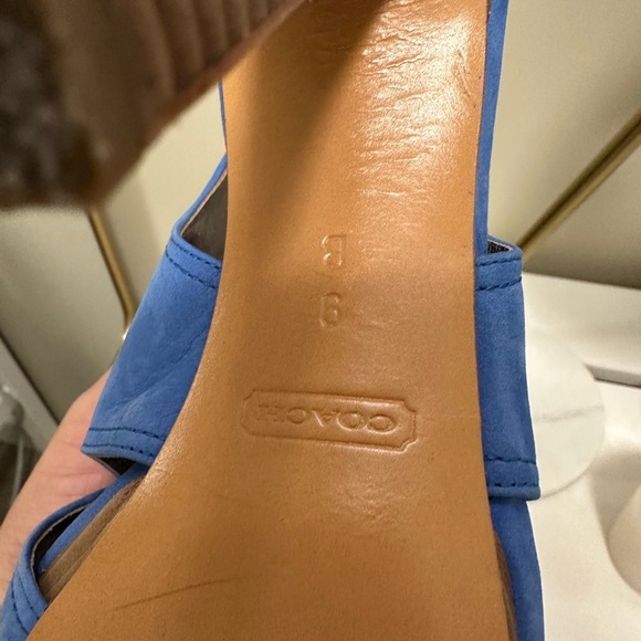 Chic Blue Open-Toe Women's Shoes - Picture 2 of 6